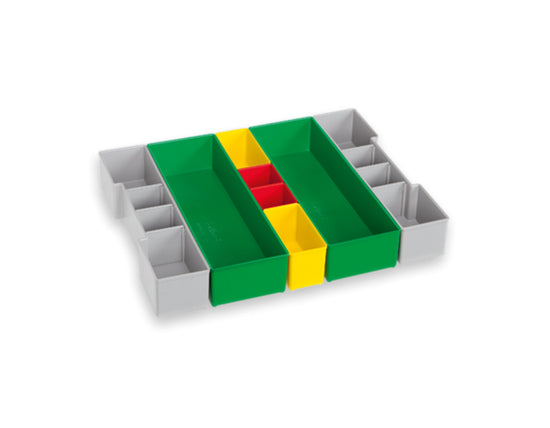 L-BOXX Insetboxenset – 8-teilig, mehrfarbig, Kunststoff, für L-BOXX 102