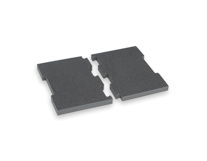 L-BOXX Sitzpolster Deckel – teilbar, grau, 25 mm, für L-BOXX