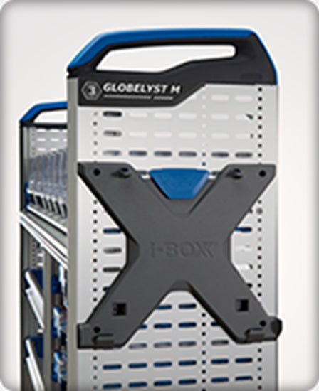 L-BOXX Wandhalter – schwarz, für i-BOXX 72
