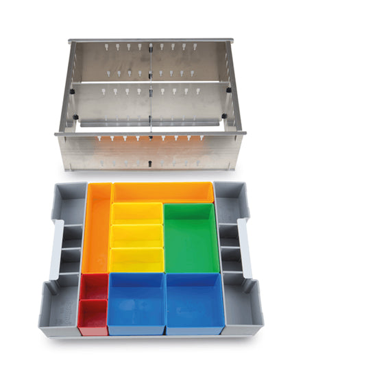L-BOXX 238 H3 Einsatz-Set – Trennwände, mehrfarbig, Metall/Kunststoff, für L-BOXX 238