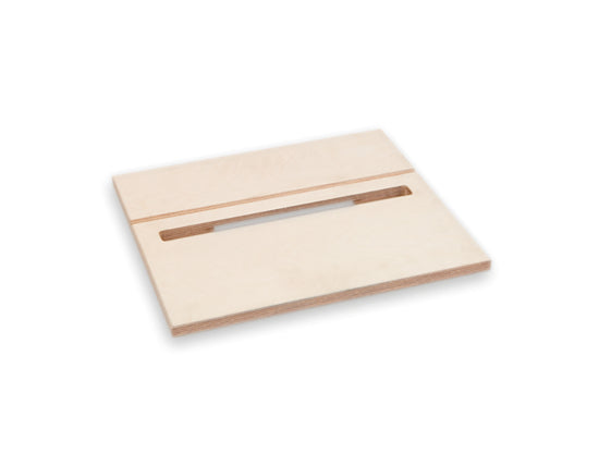 L-BOXX Arbeitsplatte – einteilig, Holz, Birke, B 440 × H 18 × T 350 mm, für L-BOXX