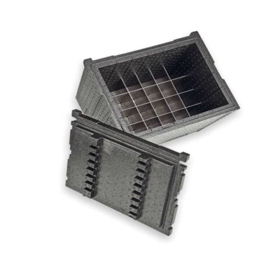 L-BOXX Thermoeinsatz – Grau, Kunststoff, für L-BOXX 238