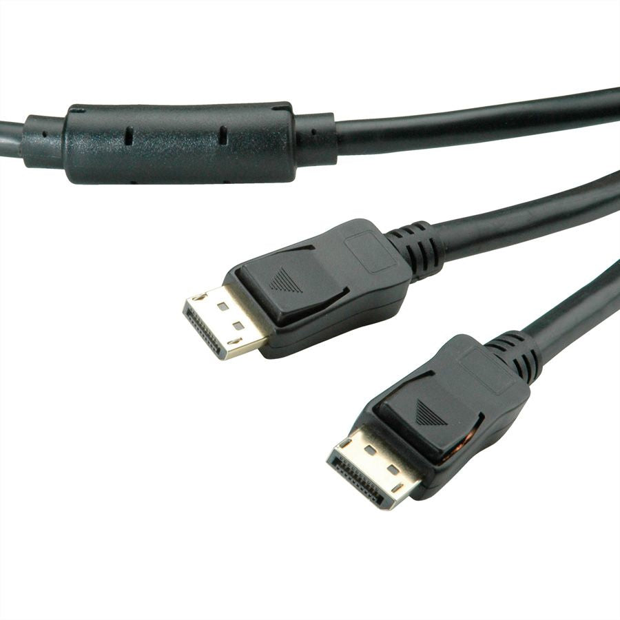 VALUE DisplayPort Kabel DP 1.2 4K 60 Hz – 15 m – aktiv
