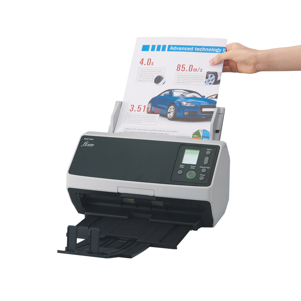 Ricoh fi-8190 – A4, 600 × 600 dpi, ADF + Scanner mit manueller Zuführung