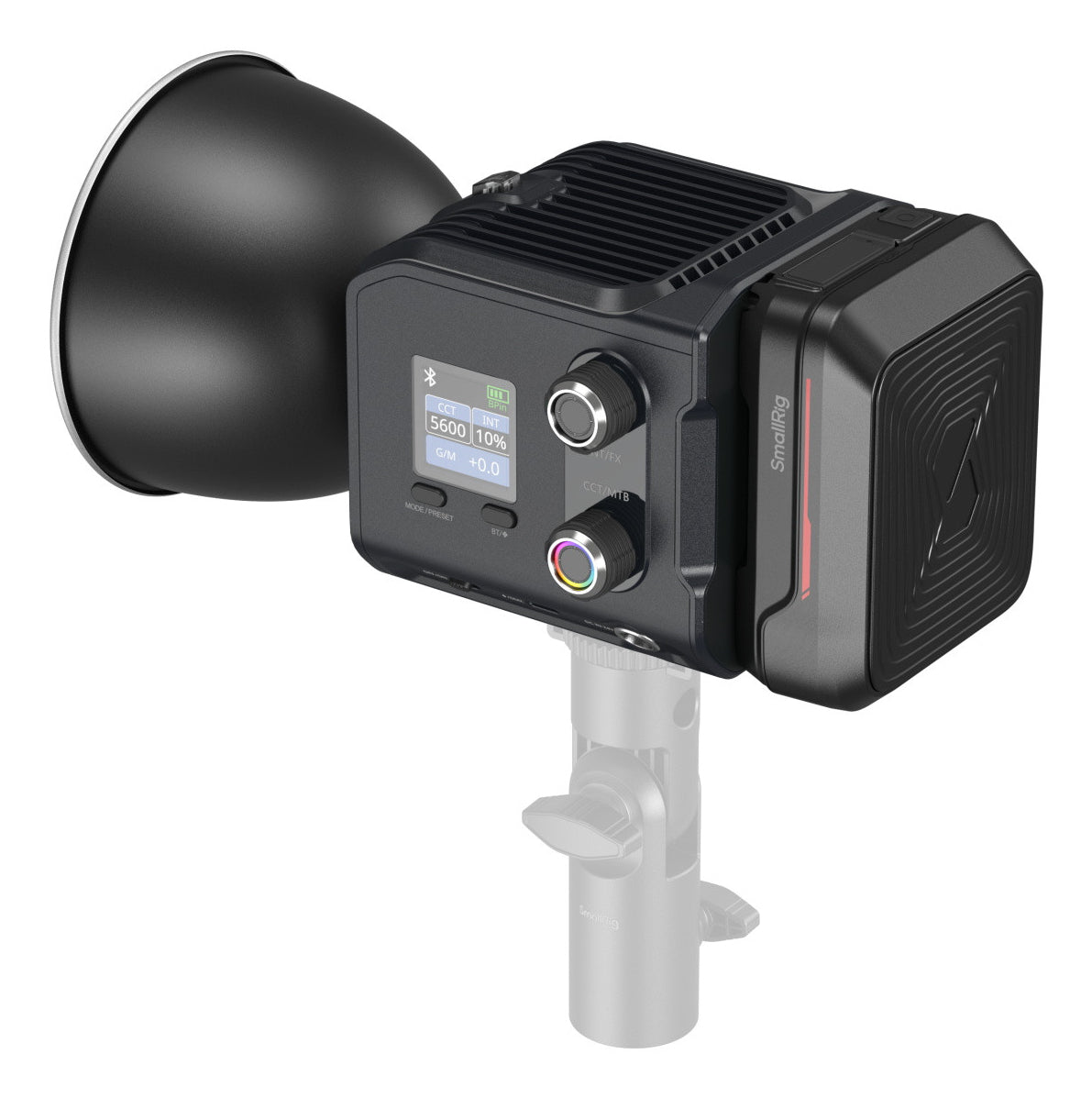 SmallRig RC 100C – 100 W COB Dauerlicht, 2500–10000 K, 11000 Lux – Schwarz