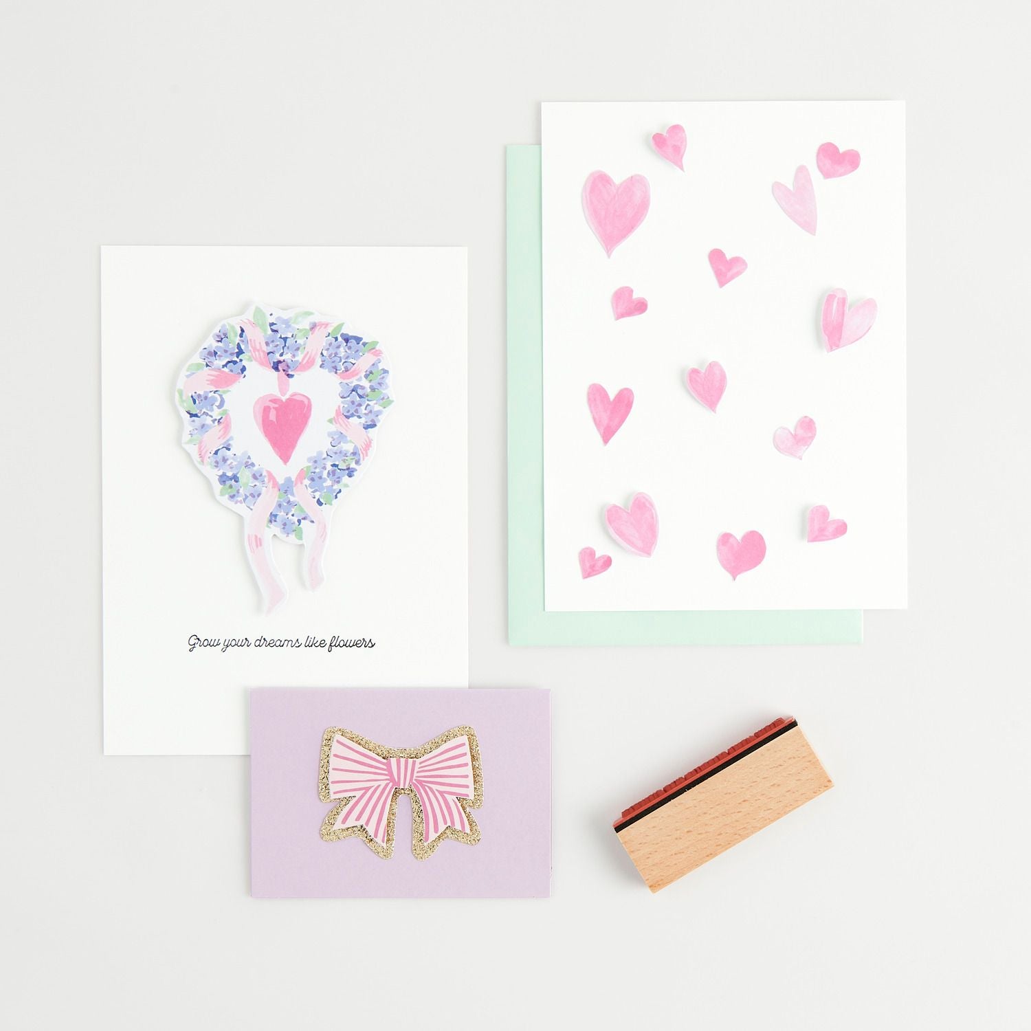 Rico Design Designpapierblock – A4, La Vie en Rose – 23 Blatt, FSC