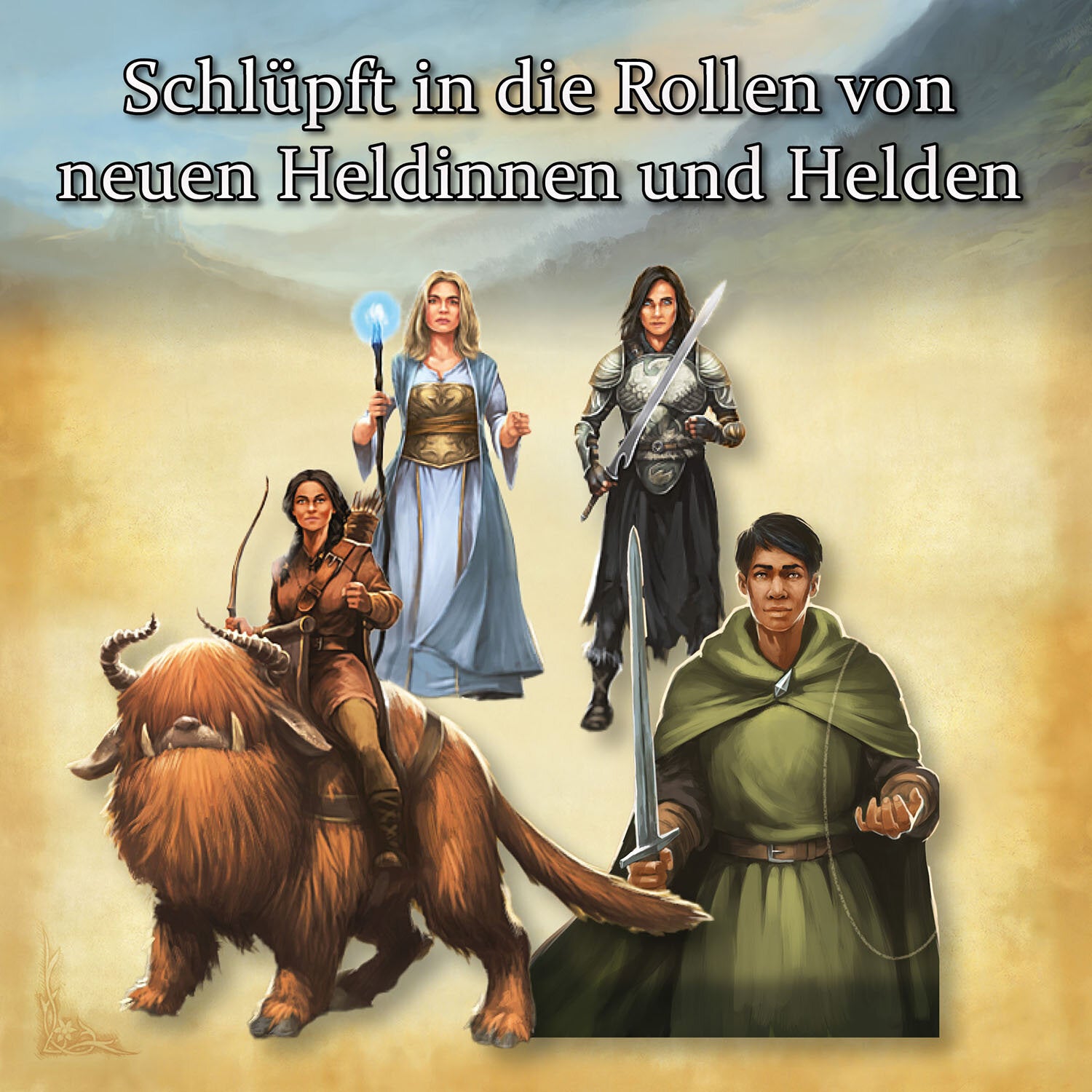 Kosmos Andor Das ferne Land – Kartenspiel, 2–4 Spieler, ab 10 Jahren, 90 Min., DE
