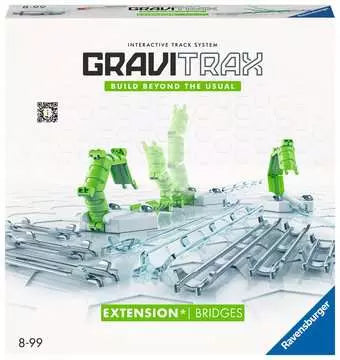 Ravensburger Erweiterung Bridges – für GraviTrax – 14-teilig – ab 8 J. – Kunststoff, mehrfarbig