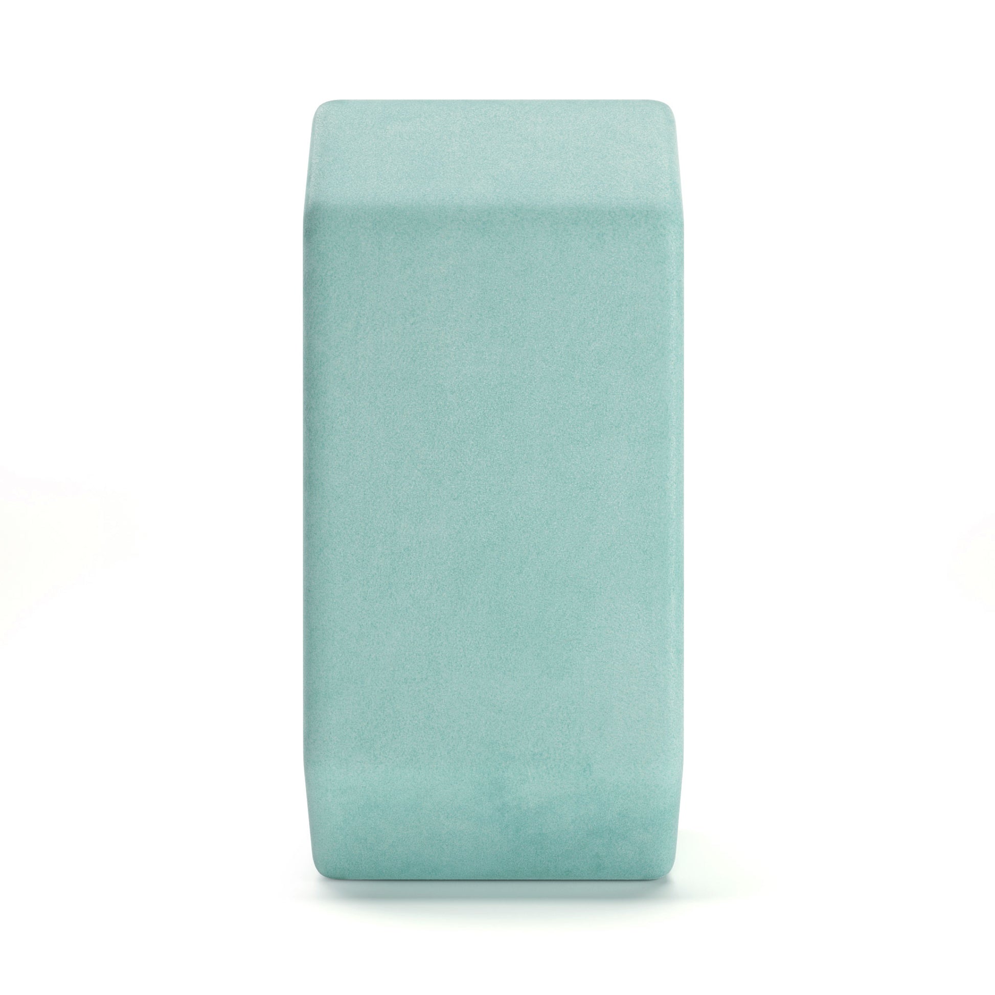 YEAZ Yoga Block – 22,5 × 15 × 10 cm – türkis – Ethylen-Vinylacetat (EVA)