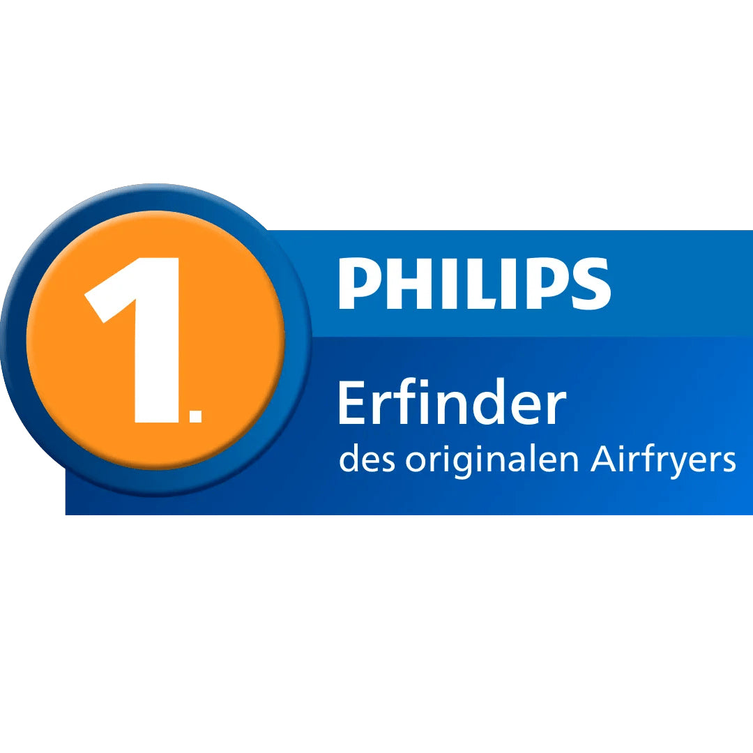 Philips Heissluftfritteuse NA555/00 – 9 l, Doppelkorb & Rapid Air, 2750 W – silber
