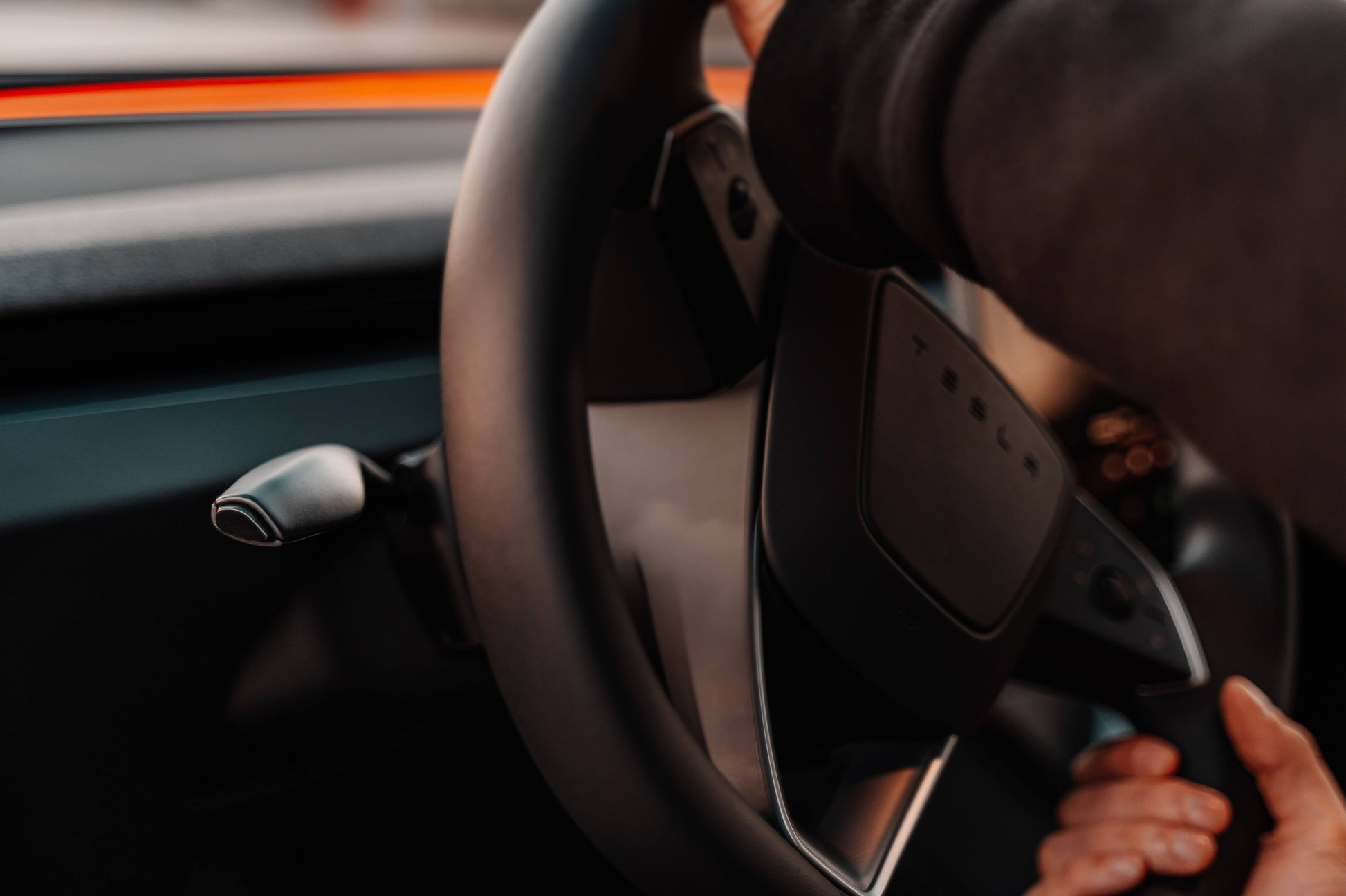Enhance Blinkerhebel – für Tesla Model S & Model X – 1 Stk. – Schwarz