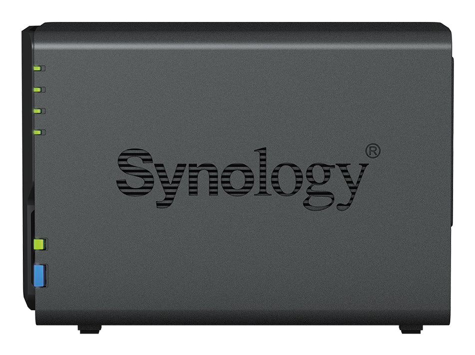 Synology DS223 – 2-Bay Desktop NAS – Realtek RTD1619B, 2 GB RAM, 1GbE, DSM, 8 TB HDD vorinstalliert