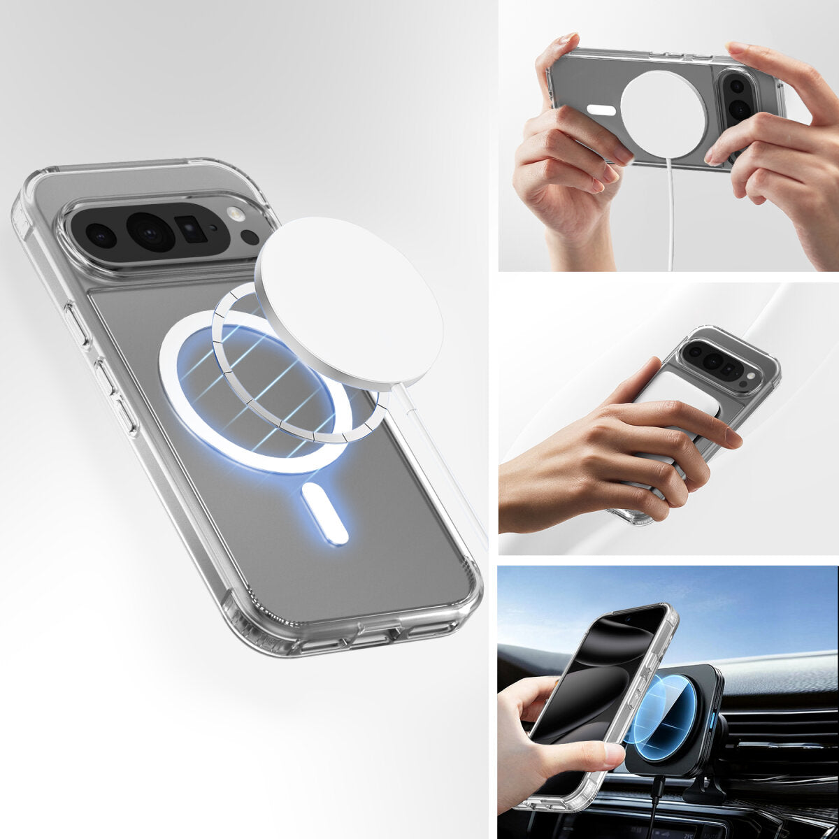 4smarts Displayschutz (Panzerglas), Case Friendly – für Pixel 10 – mit Applikator