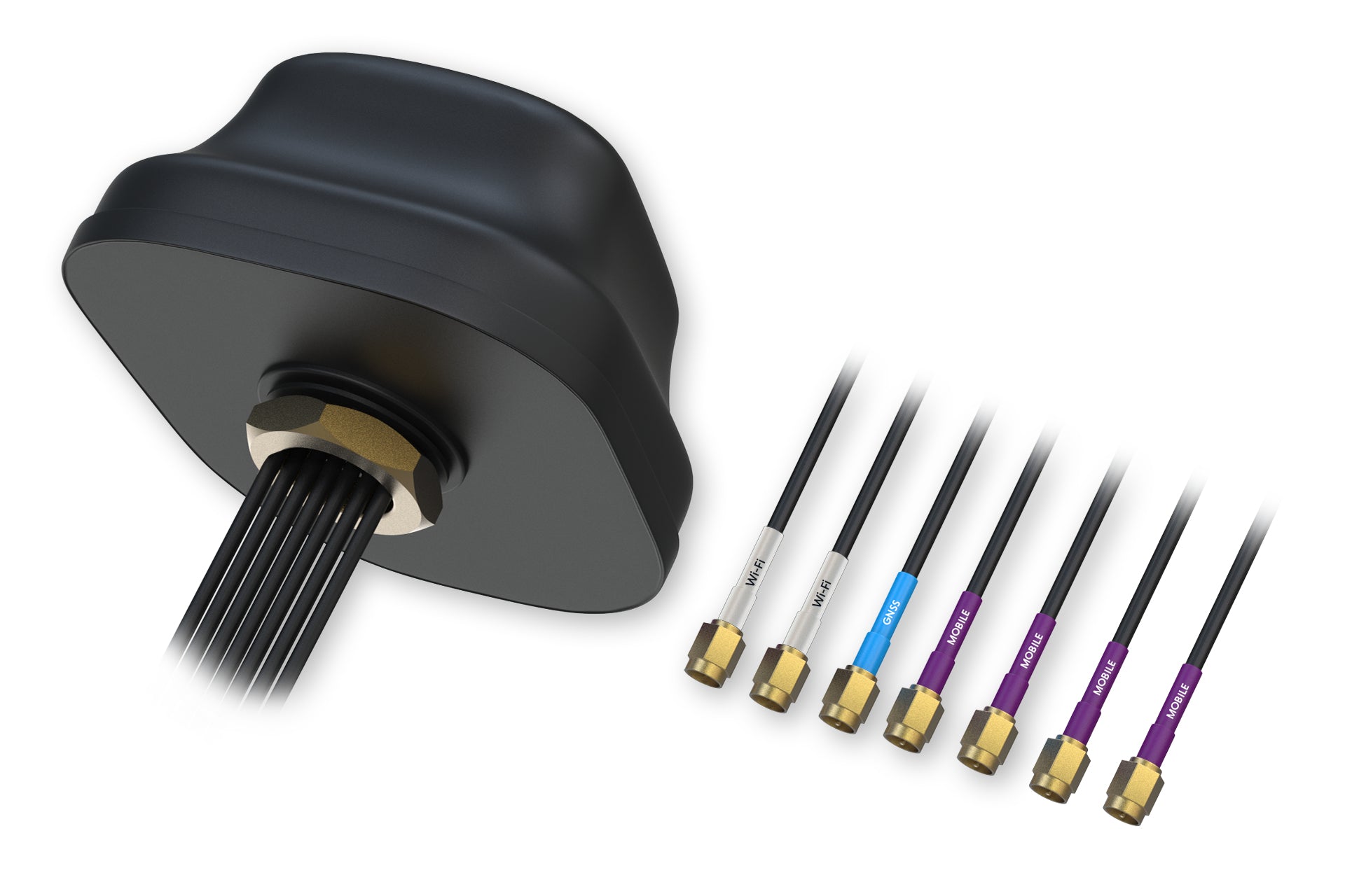 Teltonika PR1KC640 – MIMO-direktionale Antenne, 617–4200 MHz, 4 dBi, SMA (männlich), 3 m, IP67, Outdoor