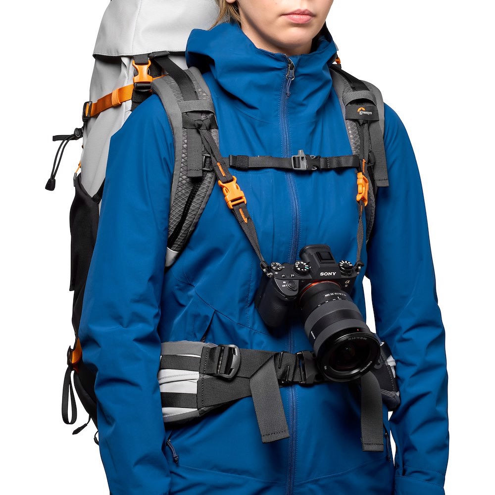 Lowepro PhotoSport Pro III Kamerucksack – 57 l, für DSLR/CSC mit montiertem 70–200 mm f/2.8 und andere