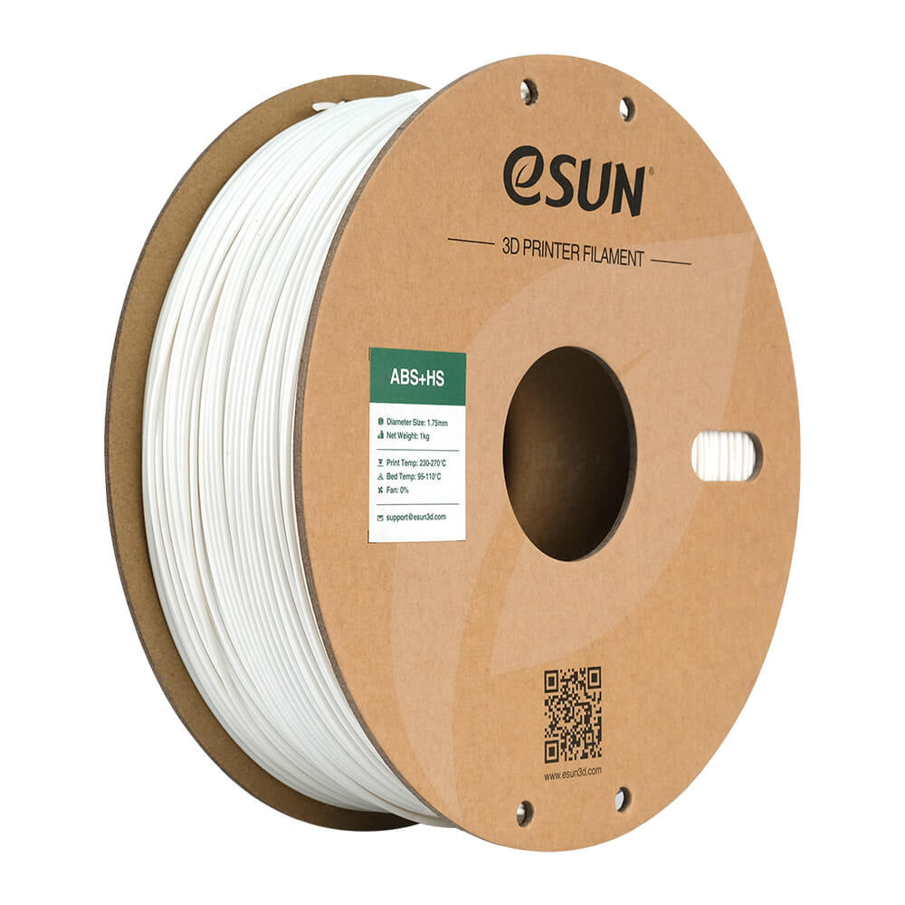 eSun 3D-Drucker-Filament ABS 1,75 mm Weiss, 1 kg