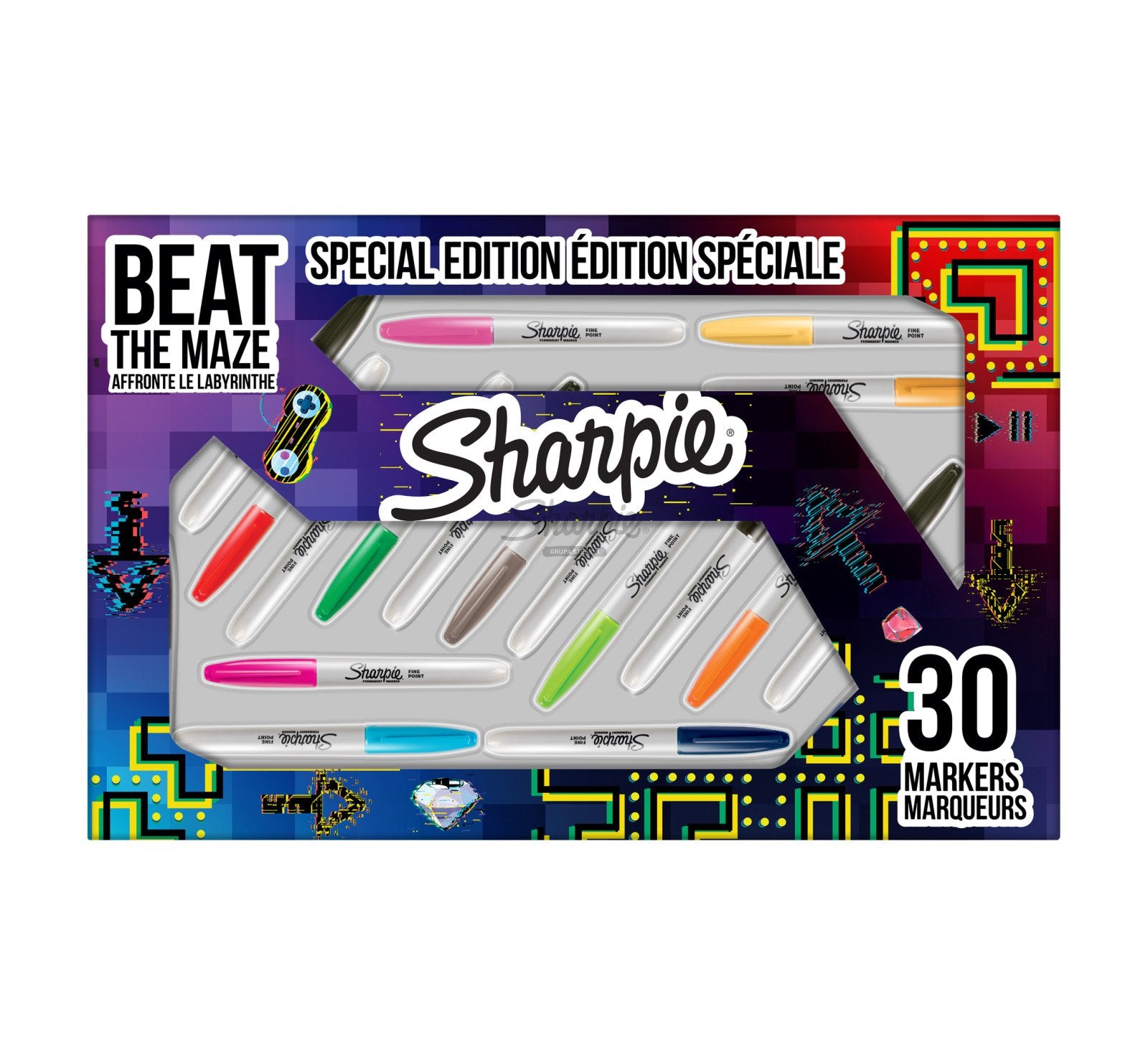 Sharpie Permanent Marker – sortiert, 30 Stück