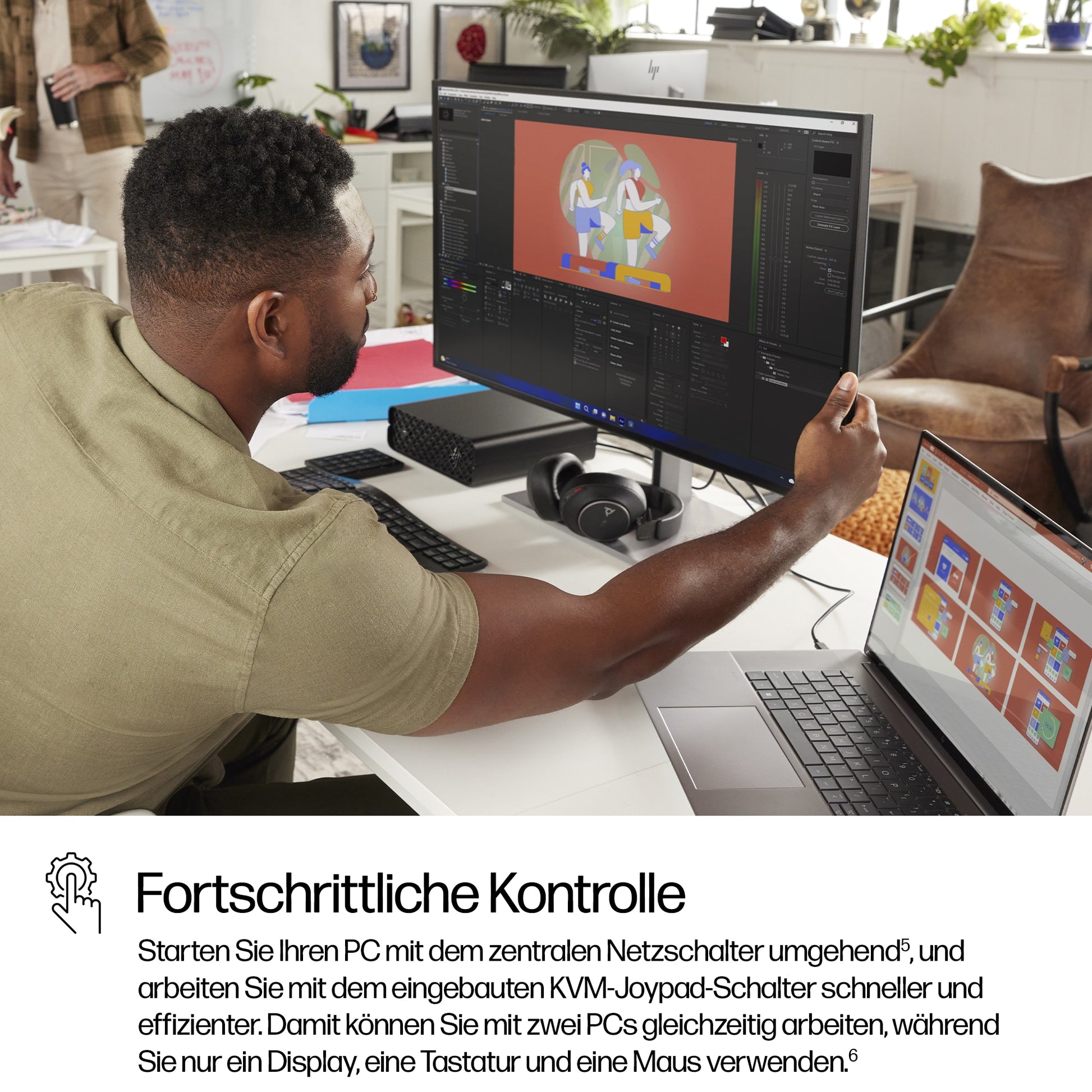 HP Serie 7 Pro 732pk – Monitor, 31,5", 4K, Thunderbolt 4