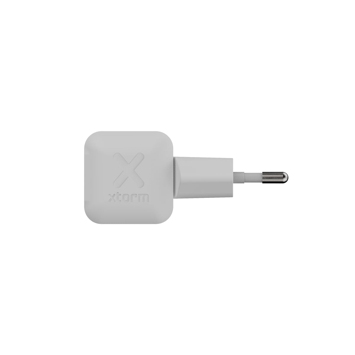 Xtorm XECNG250 USB-Ladegerät 25 W – USB-C×1, USB-A×1 – PD, QC 3.0, GaN – für Telefon, Tablet, iPad – Weiss