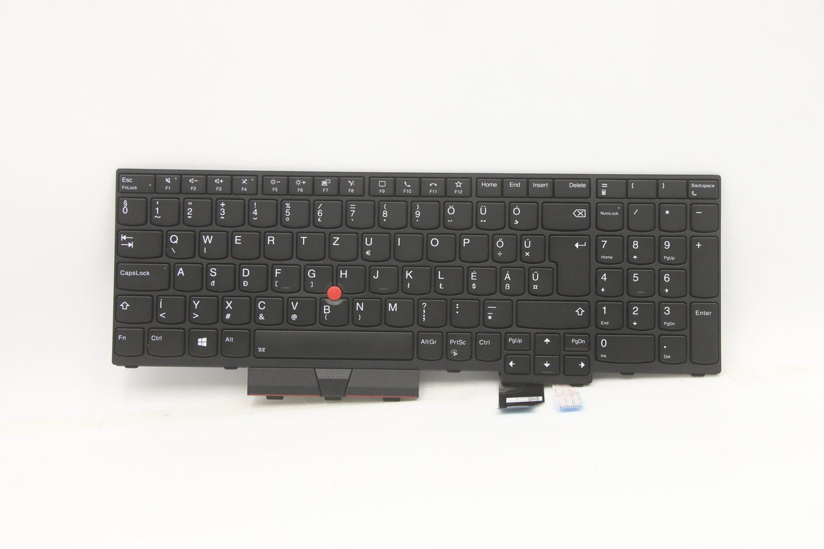 Lenovo Notebook-Ersatztastatur – QWERTZ (HU) – Schwarz – für ThinkPad P15 Gen 1 (20ST, 20SU)
