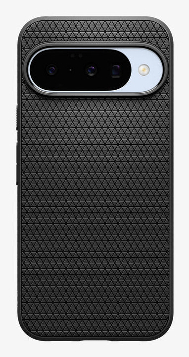 Spigen Liquid Air MagFit Backcover – für Google Pixel 10/10 Pro, TPU, Matt Schwarz