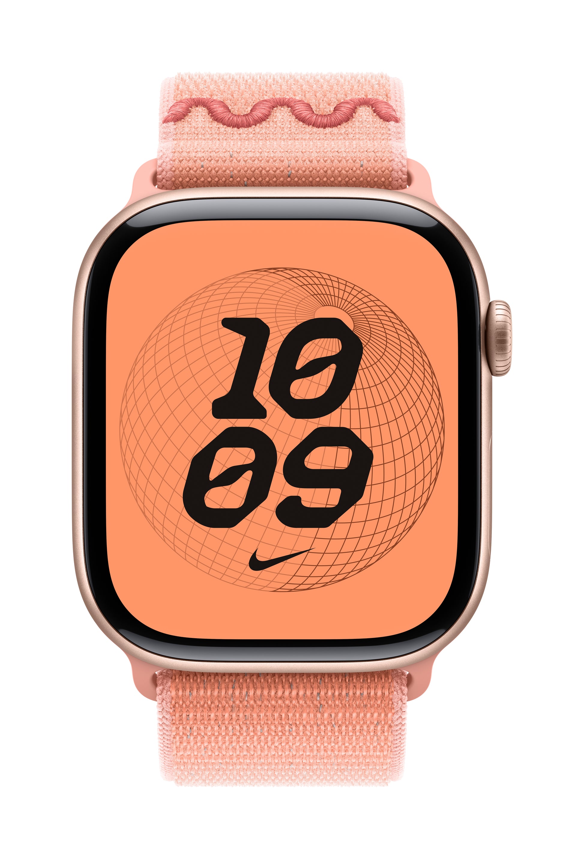 Apple Nike Sport Loop – Alpenglow Pink, für Apple Watch