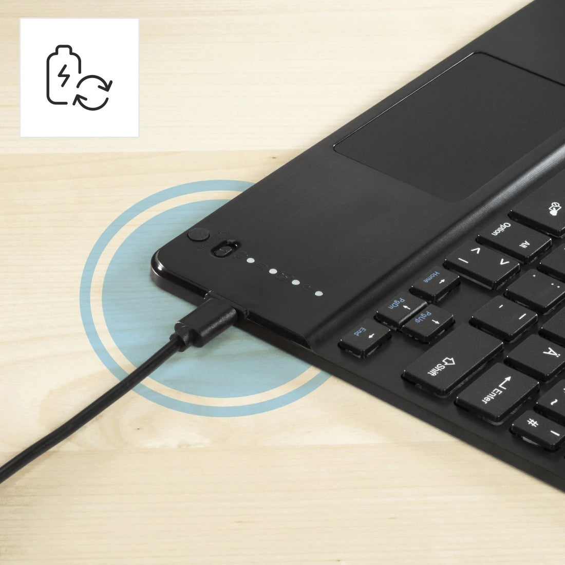 Hama Tastatur-Case für iPad Pro 11" (M4/2024) – Bluetooth, QWERTZ (CH) – Schwarz