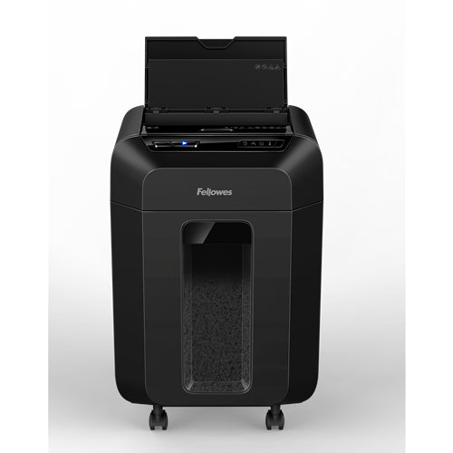 Fellowes AutoMax 90M – Aktenvernichter mit Autofeed 90 Blatt, DIN P-4, Partikelschnitt 4 × 12 mm, 17 l