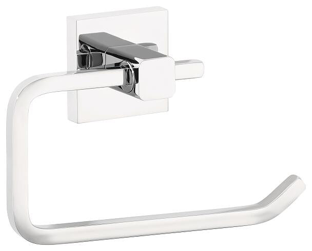 TESA Toilettenpapierhalter DELUXXE – Metall/Chrom, selbstklebend, 4,5 × 16 × 9,9 cm