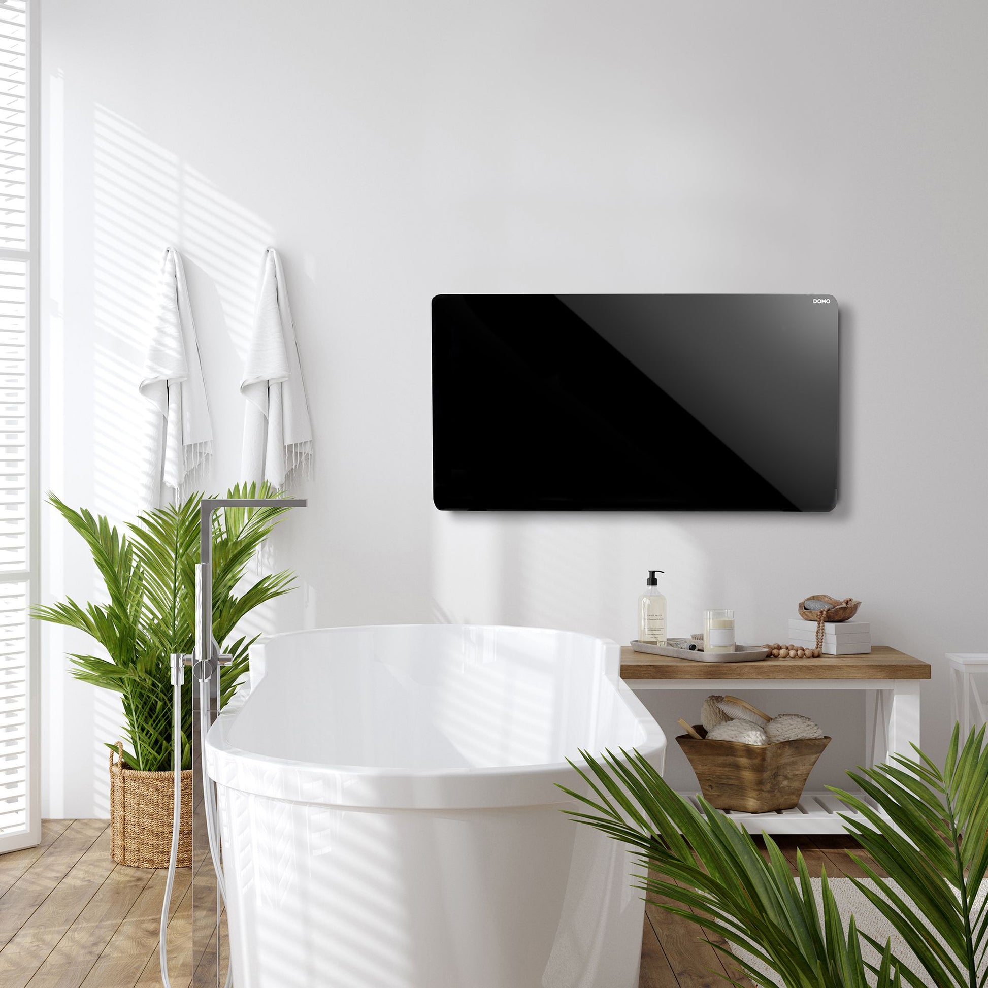 Domo Konvektor DO7356CH – 2000 W, WLAN, IP24
