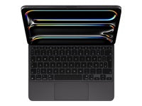 Apple Magic Keyboard – Tastatur mit Trackpad – Schere – Kabellos – QWERTZ (DE) – Schwarz – für iPad Pro 11"