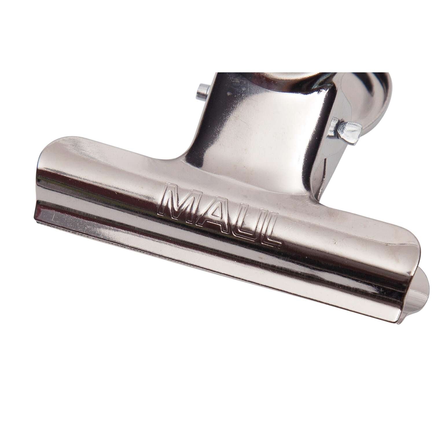 MAUL Briefklemmer – 52 mm – silber – metall – 10 Stück