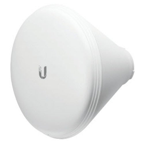 Ubiquiti HORN-5-30 – Hornantenne, 5,15–5,85 GHz, 19 dBi, 30°/30°, Weiss