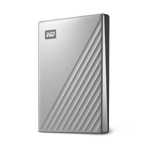 Western Digital My Passport Ultra Mac 2 TB – Externe HDD, USB-C (USB 3.2 Gen 1), Silber