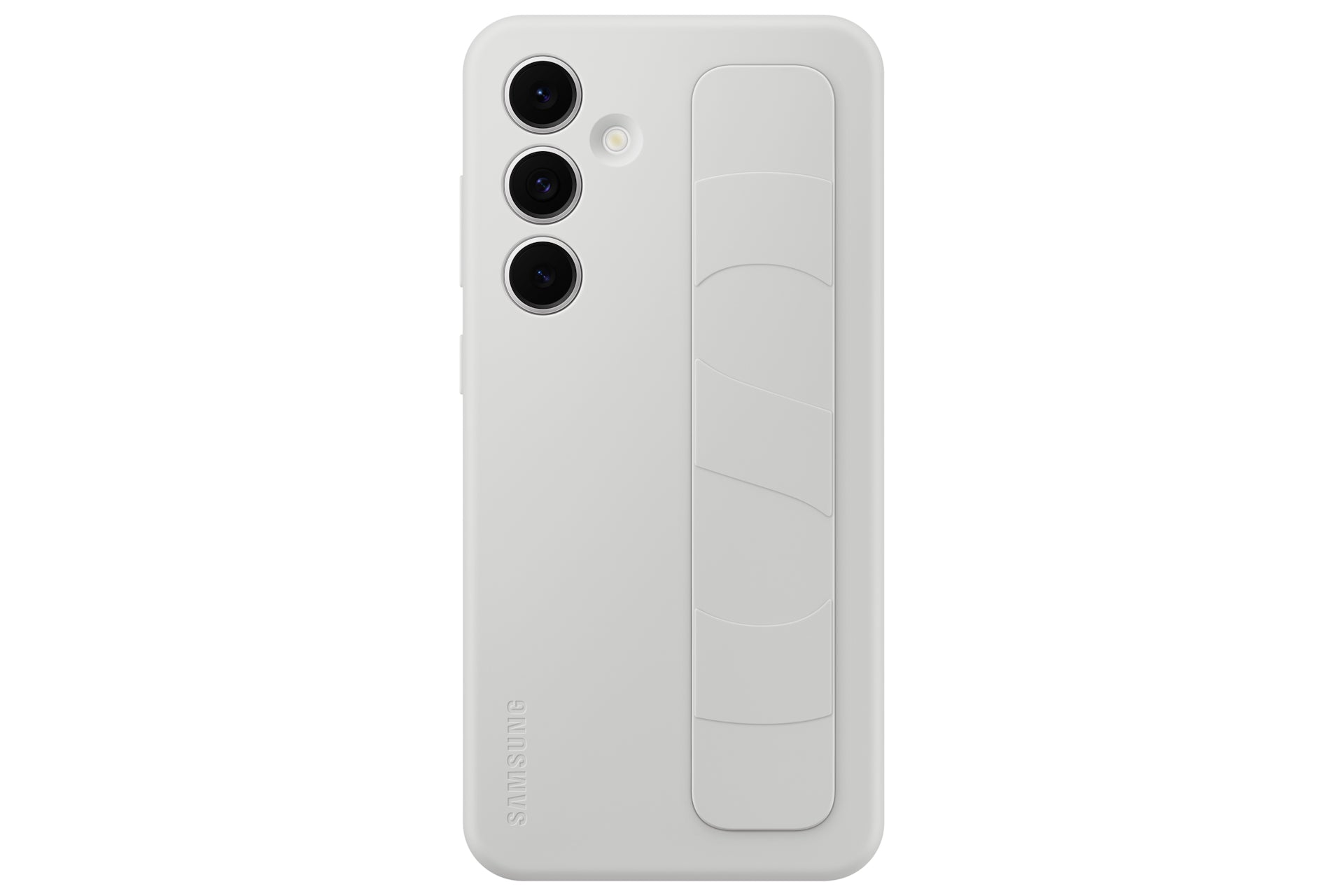 Samsung Backcover – für Samsung Galaxy S24 FE – grau – Silikon