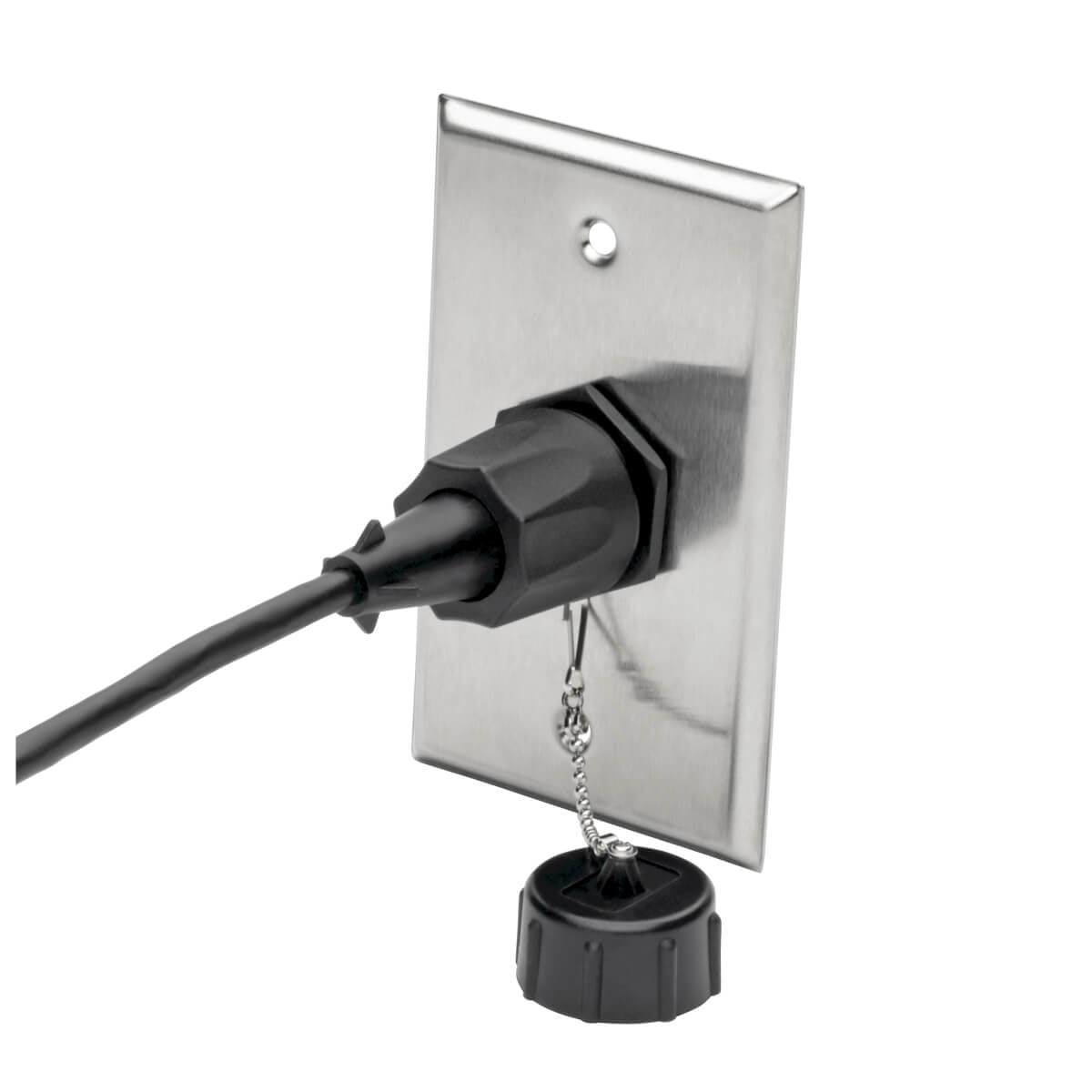 Tripp Lite USB-A auf USB-A Kabel – USB 3.2 Gen 1 (5 Gbit/s) – 1 m – IP67, Geschirmt – Schwarz