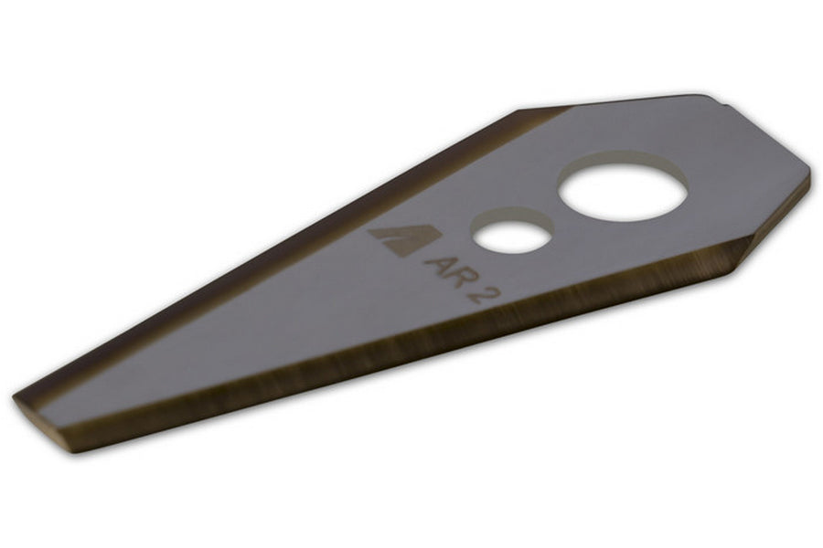 ARNOLD Ersatzmesser 49,8 × 19,6 × 1 mm Carbon, TiN – 9 Stk – für Bosch Indego 800, 1000, 1000 Connect und andere
