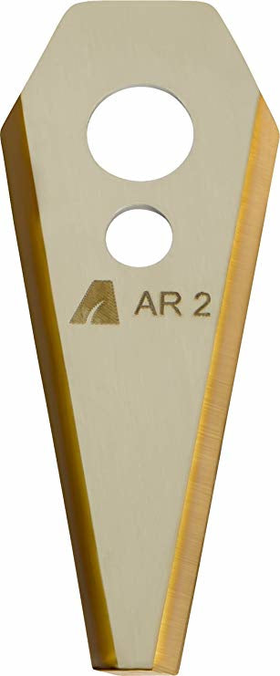 ARNOLD Ersatzmesser 49,8 × 19,6 × 1 mm Carbon, TiN – 9 Stk – für Bosch Indego 800, 1000, 1000 Connect und andere