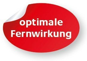 Avery Schmucketiketten – Motiv Gesicht negativ – Papier, Ø 19 mm, 250 Stk