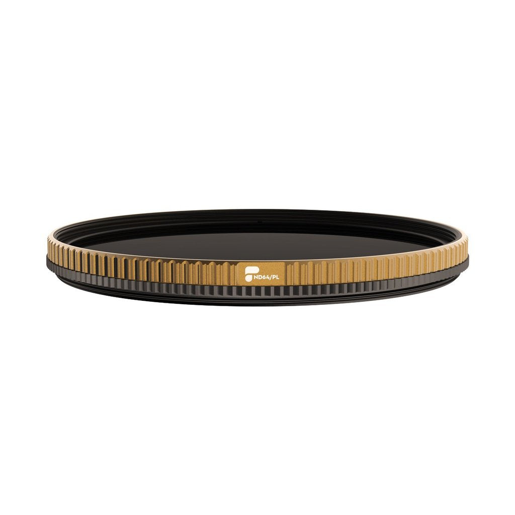 PolarPro QuartzLine ND64/PL-Filter 77 mm – Quarzglas, MRC-Beschichtung – mit Tasche und Reinigungstuch