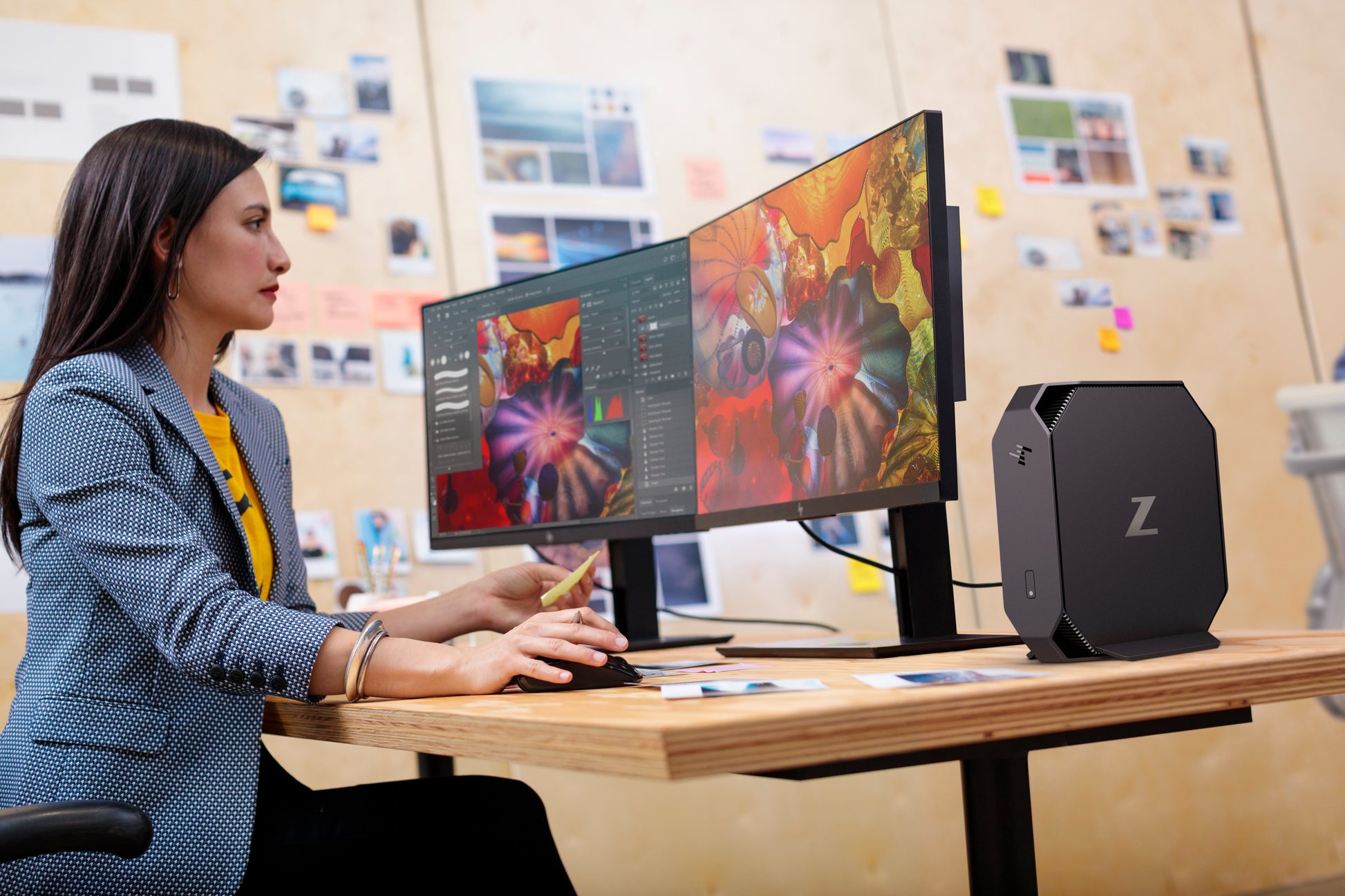 HP Z2 G4 Micro – Intel Core i7-8700, 16 GB RAM, 512 GB SSD, NVIDIA Quadro P1000 4 GB, Windows 10 Pro