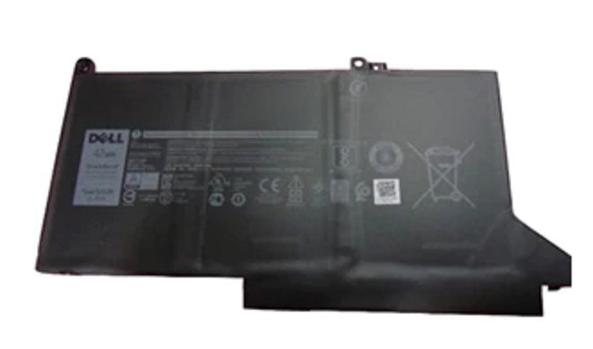 DELL Notebook-Akku – für Dell Latitude 7280, 7480 – 42 Wh, 3 Zellen – Schwarz