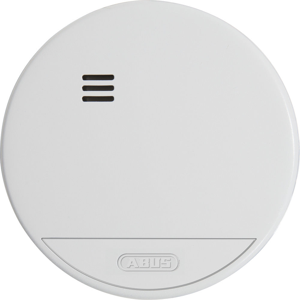 ABUS RWM165 – Funk-Rauchmelder, vernetzbar, 10-Jahres-Batterie, 85 dB, EN 14604 – Weiss