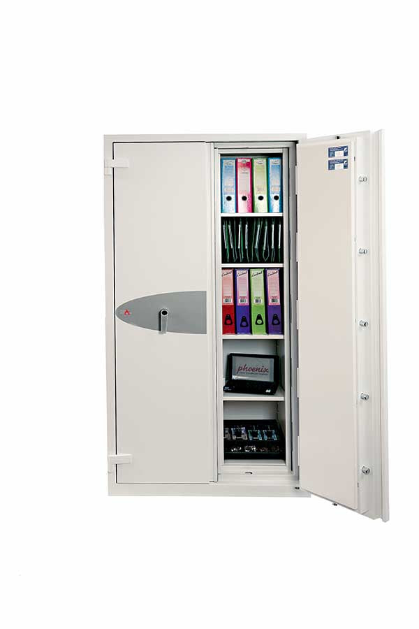 Phoenix Safe Co. Phoenix Wertschutzschrank FIRE COMMANDER PRO FS1922K – Schlüsselschloss – 380 l – 60 Minuten Feuerschutz