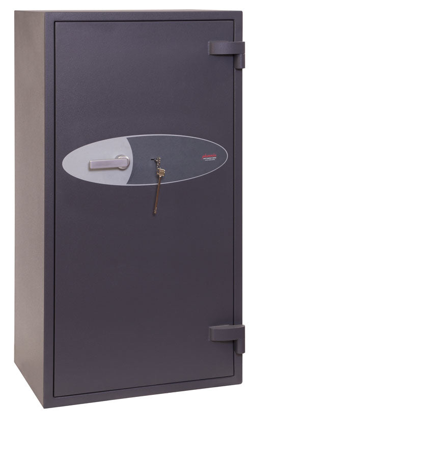 Phoenix Safe Co. Phoenix Wandtresor ELARA HS3554K – Schlüsselschloss – 197 l – Feuerfest – Wandmontage – Graphitgrau