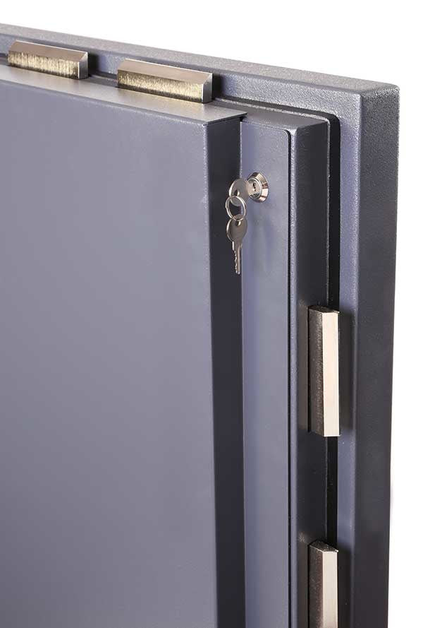 Phoenix Safe Co. Phoenix Tresor HS6074K – Schlüsselschloss – 190 l – Feuerschutz 30 min – Bodenmontage – Graphitgrau