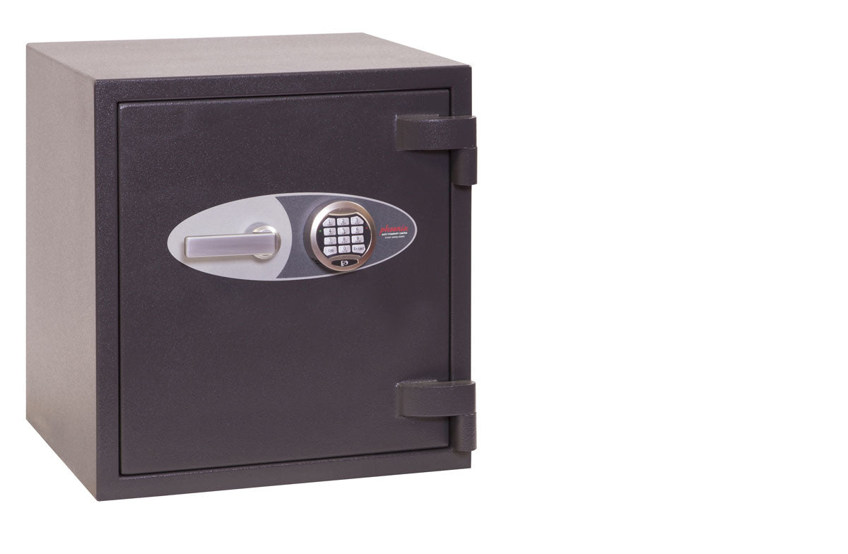 Phoenix Safe Co. Phoenix Tresor ELARA HS3551E – Elektronikschloss – 56 l – Feuerfest – Boden-/Wandmontage – Graphitgrau