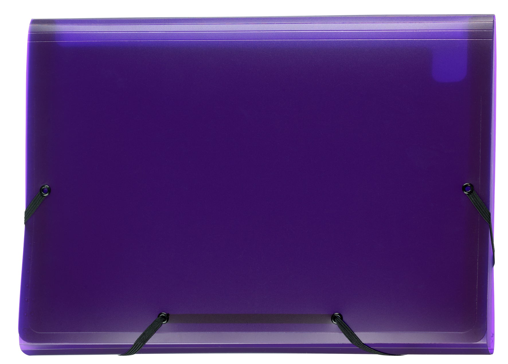 Kolma Sammelmappe für A4, Kunststoff, violett, mit Gummizug