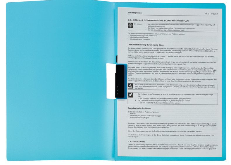 Kolma Schnellhefter – A4, PP, blau