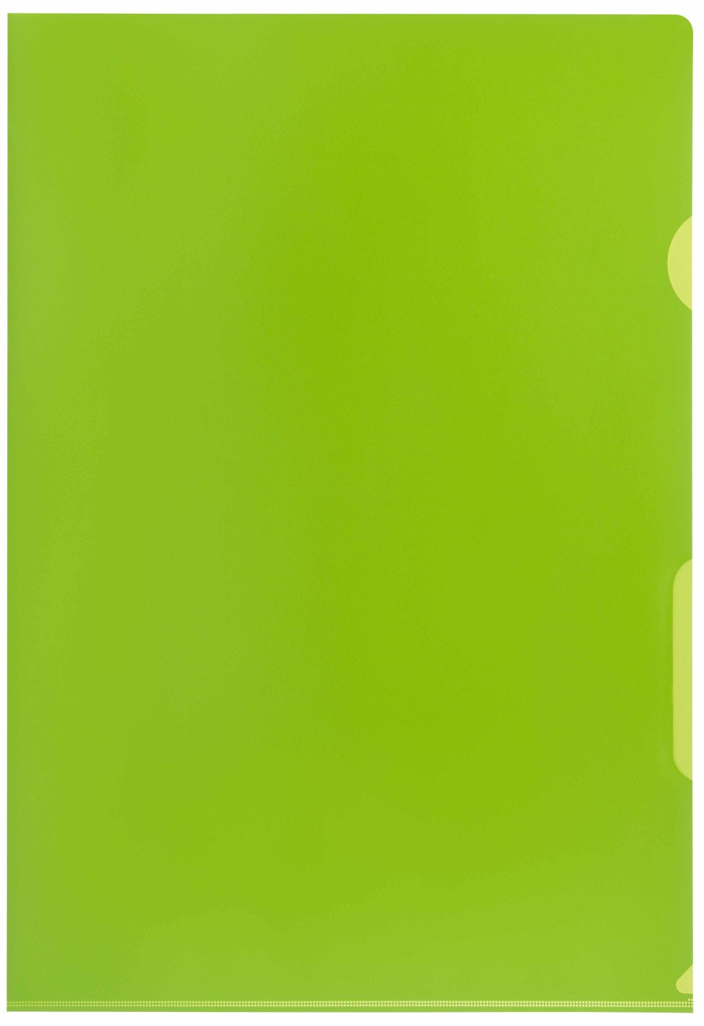 Kolma Sichtmappe A4 – Kiwi, Kunststoff, blendfrei, 120 µm, 10er-Pack, 100% rezyklierbar